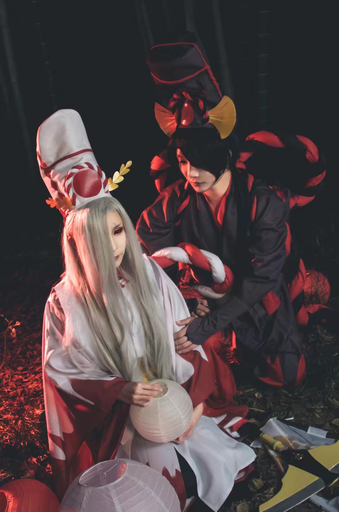 阴阳师鬼使黑白cosplay-二次元