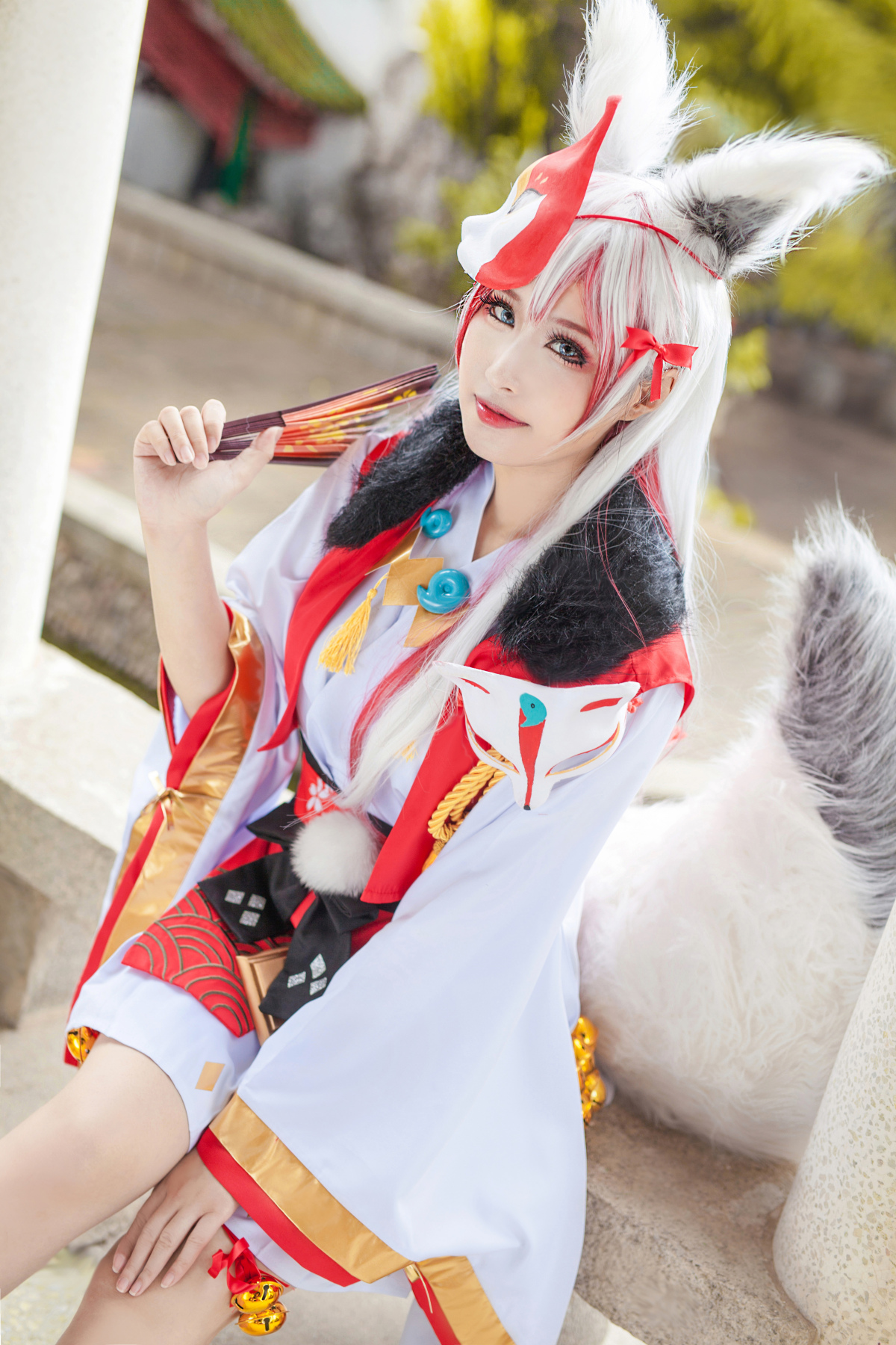 阴阳师手游   妖狐cosplay-二次元