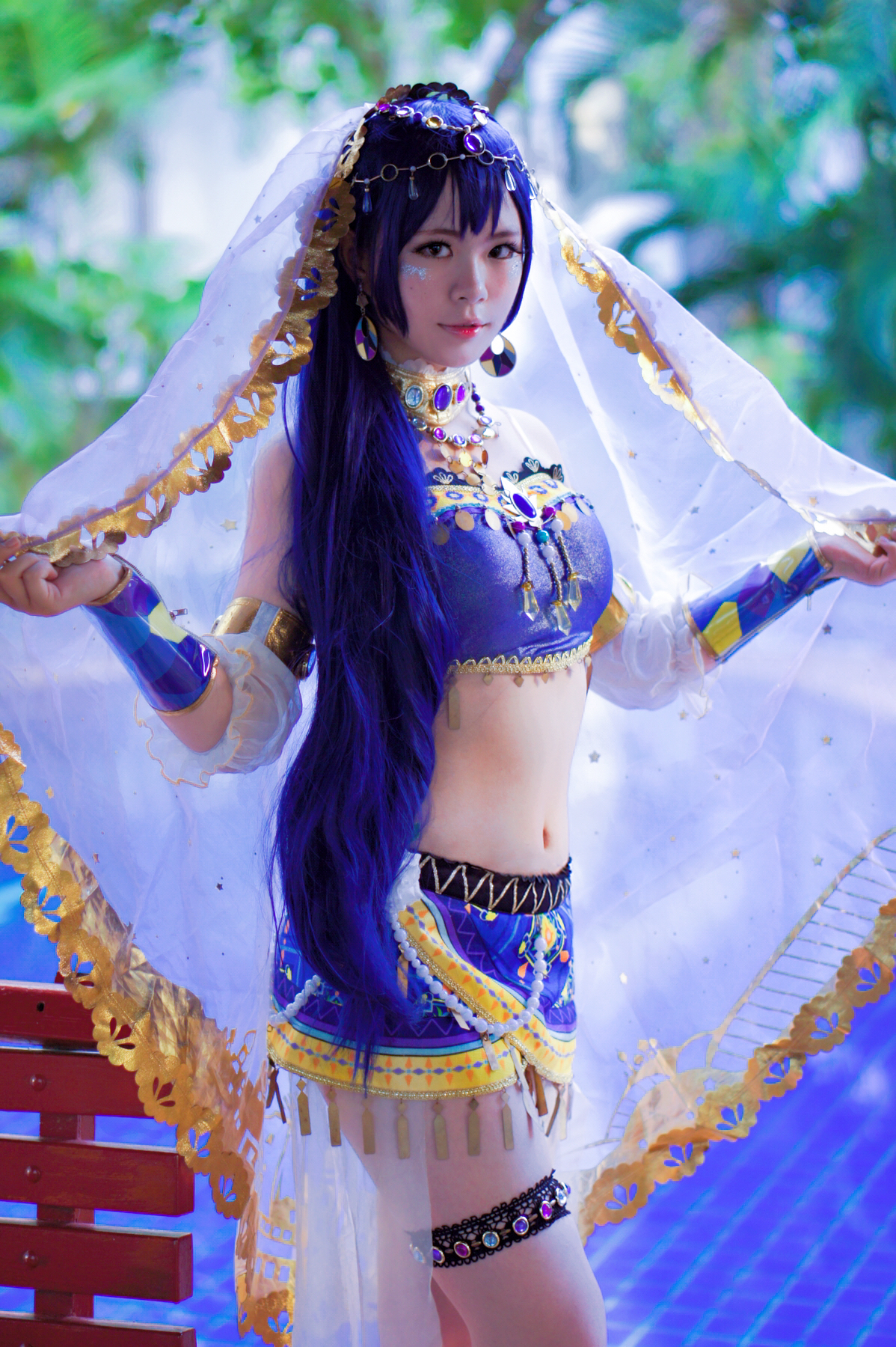 海舞娘觉醒 园田海未cosplay-二次元