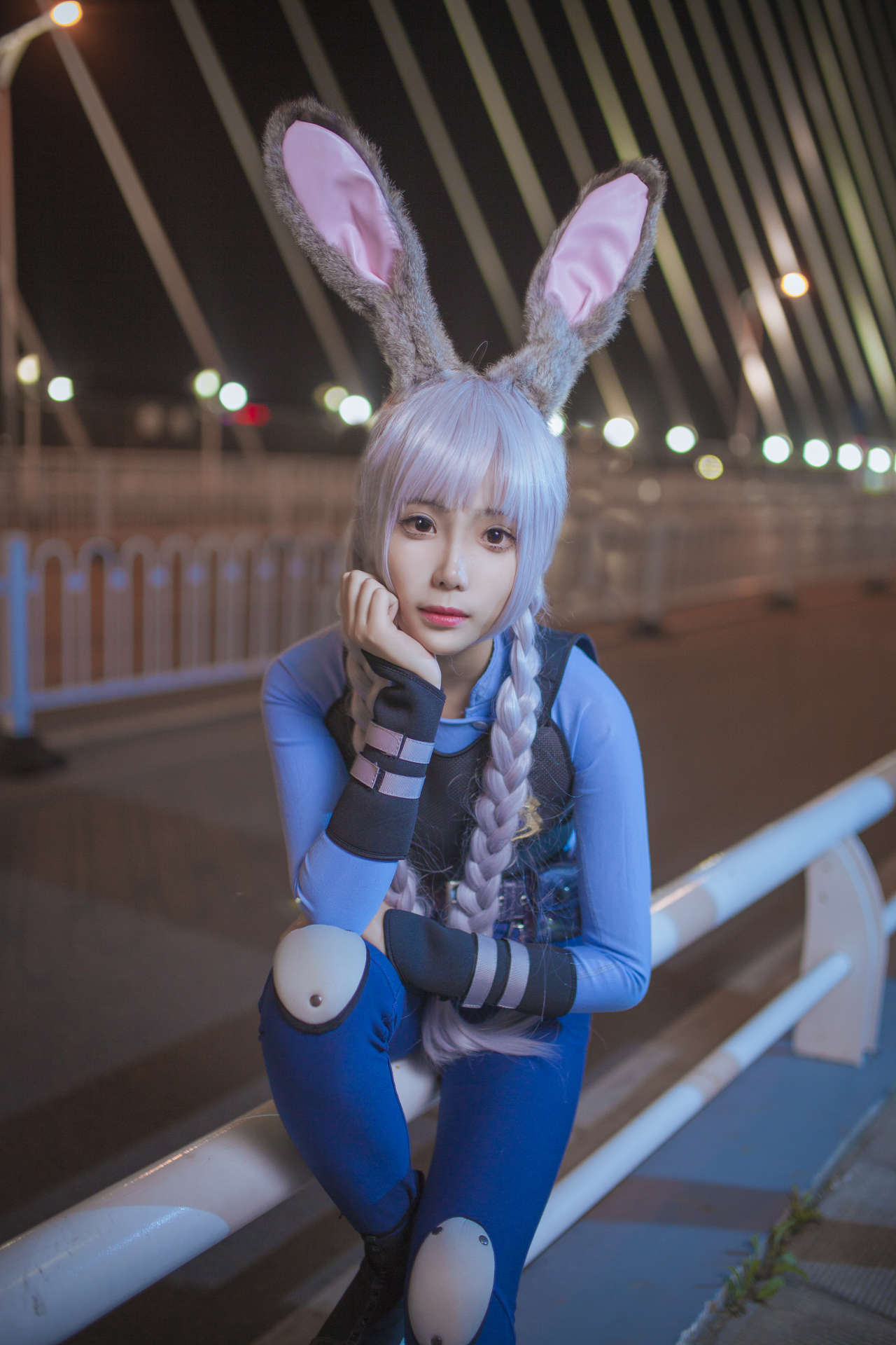 疯狂动物城 朱迪兔cosplay-二次元