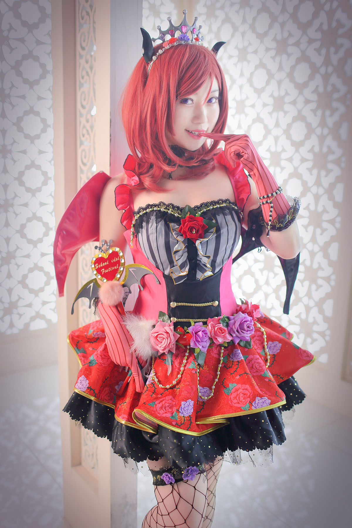 Lovelive西木野真姬小恶魔觉醒cosplay-二次元