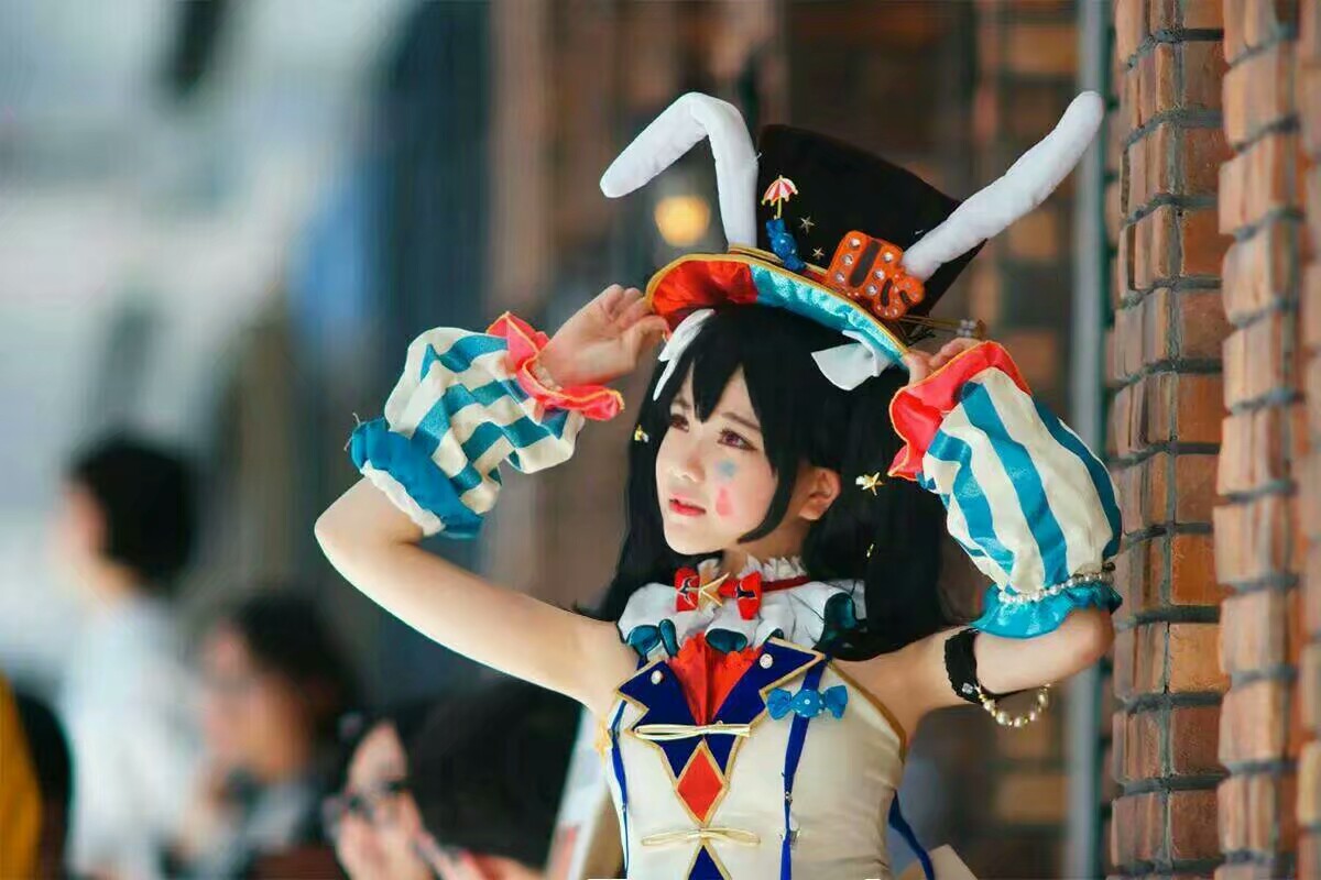 lovelive！矢泽妮可cosplay，让妮可一起带你去马戏团吧！-二次元