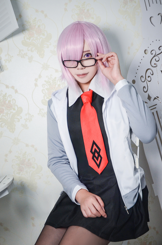 Fate/Grand Order玛修cosplay-二次元