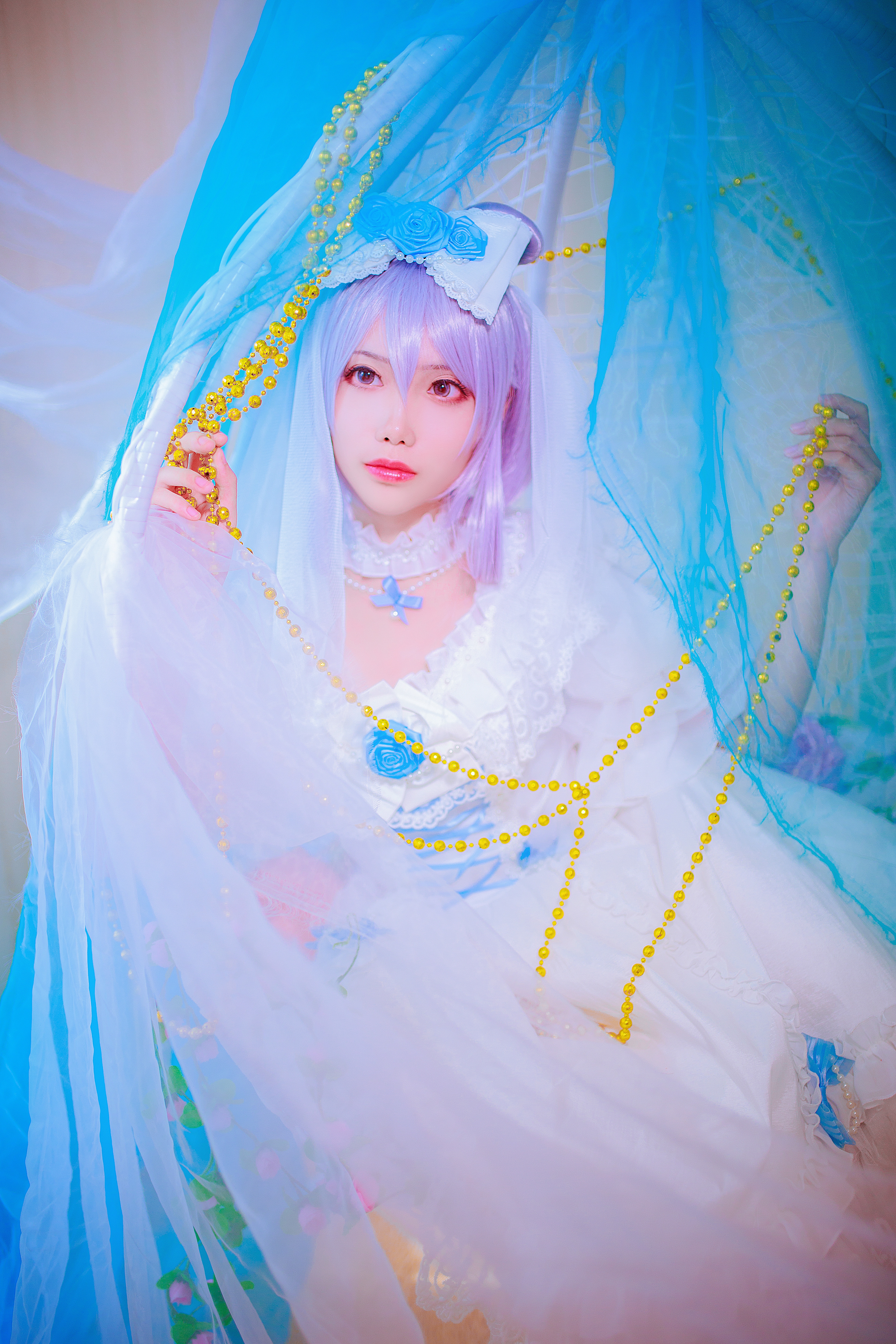 Vchina 洛天依花嫁cosplay-二次元