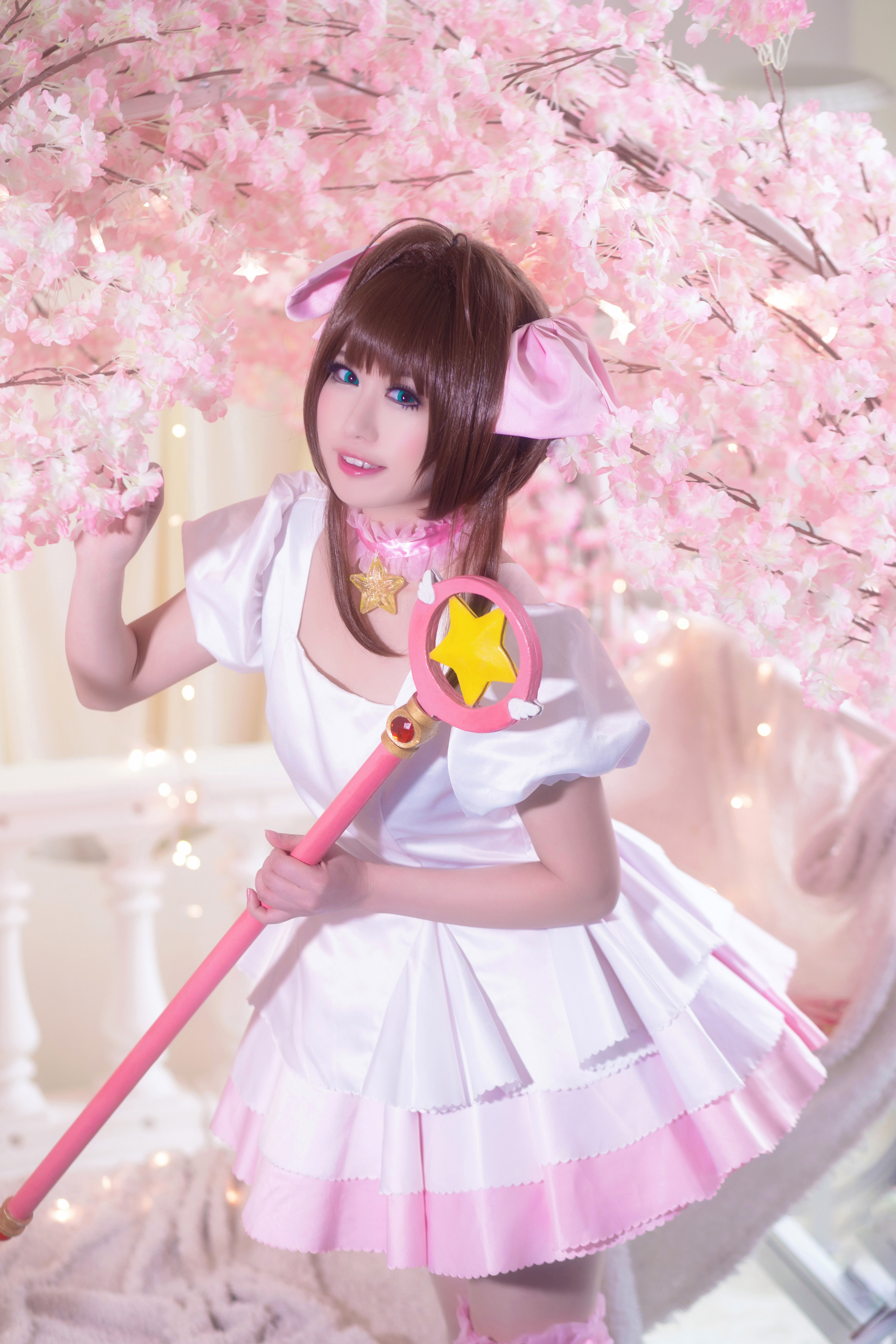 魔卡少女樱小樱cosplay-二次元