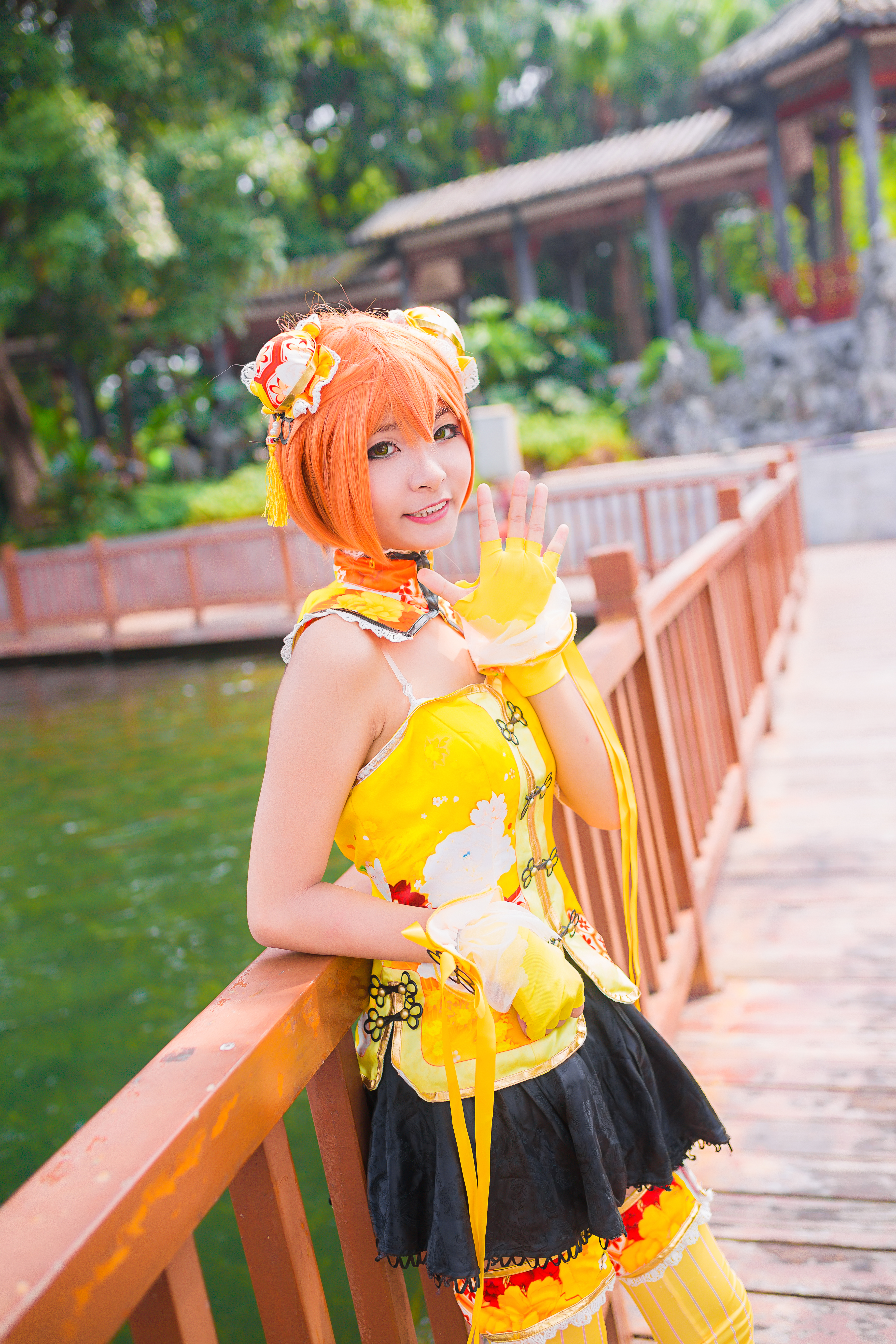 《lovelive！》星空凛旗袍觉醒cosplay-二次元