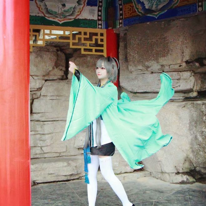 刀剑春秋 洛天依cosplay