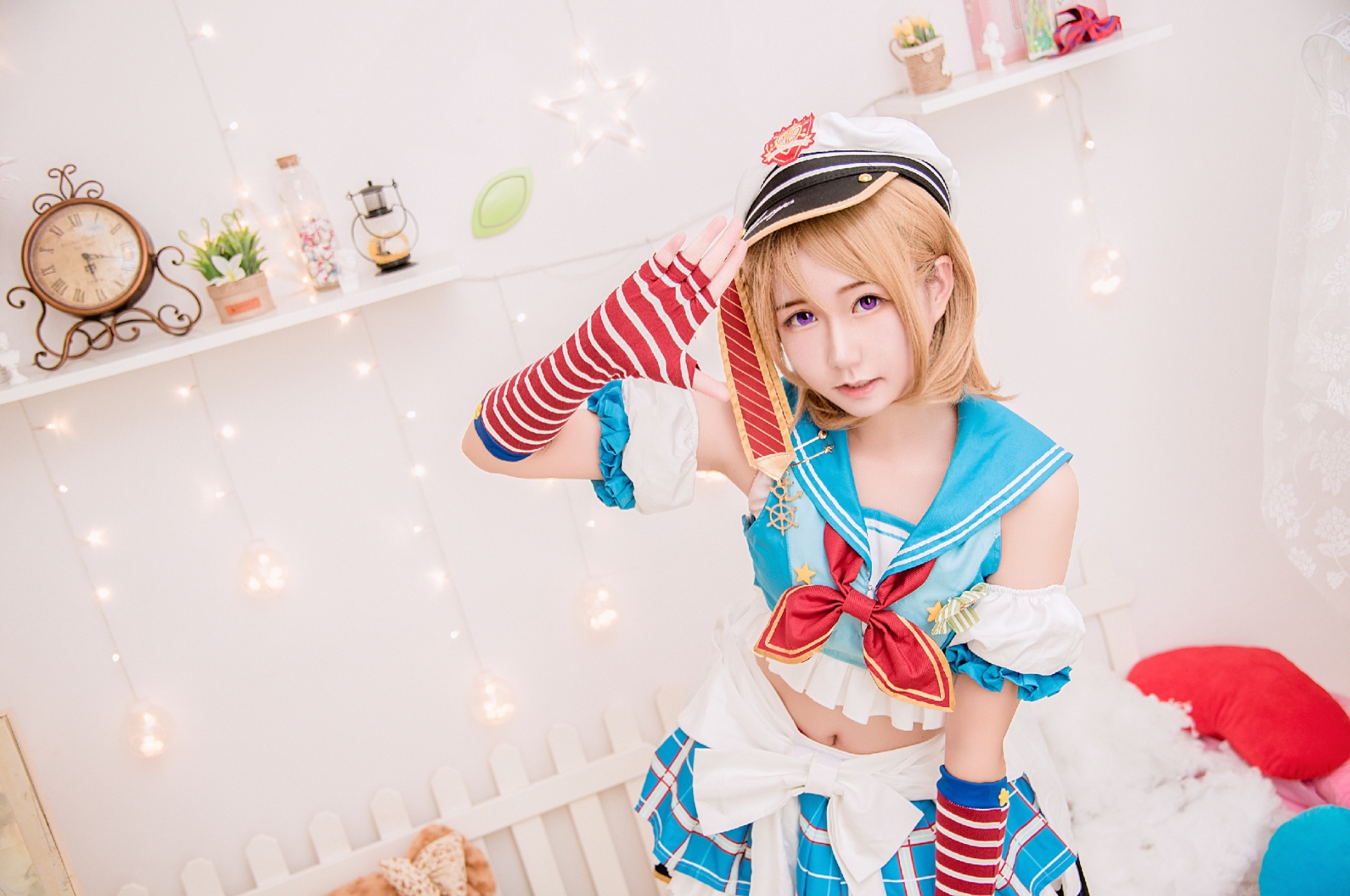 lovelive小泉花阳海军觉醒cosplay-二次元