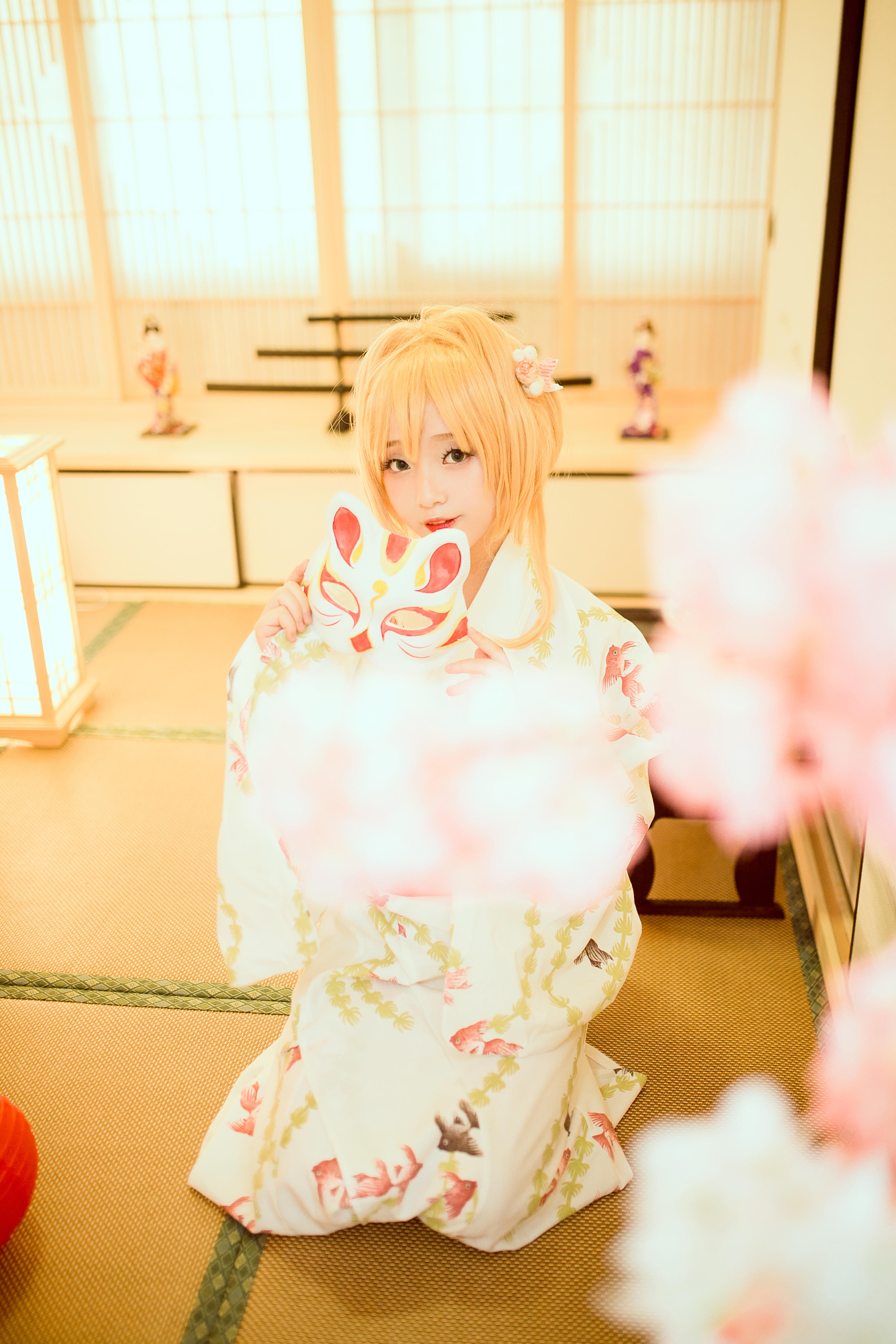 木之本樱金鱼浴衣 cosplay-二次元