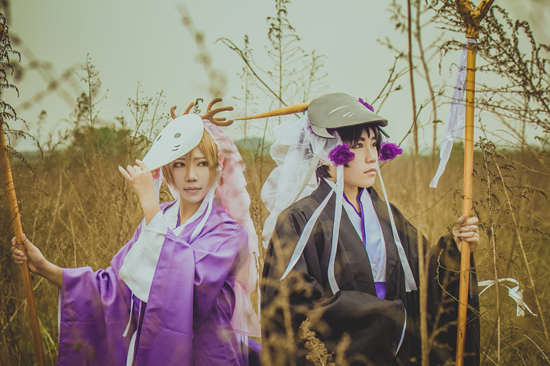 夏目友人帐丰月神/不月神cosplay-二次元