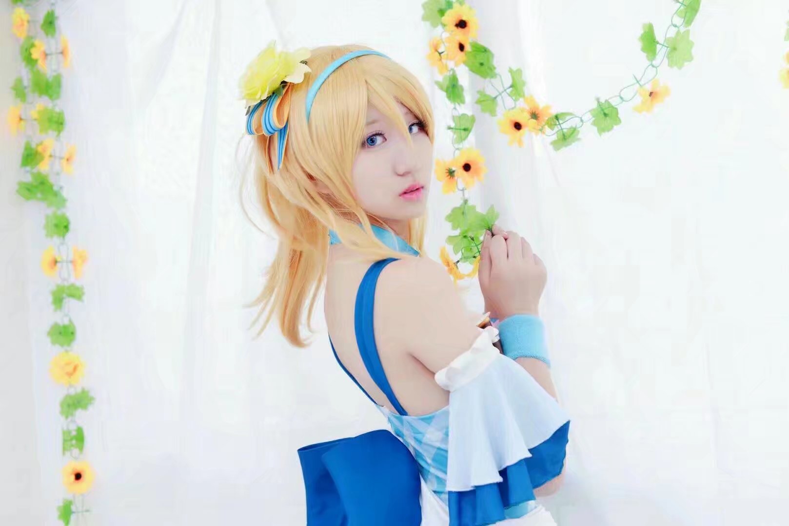 Love Live！绚濑绘里花束觉醒Cosplay-二次元