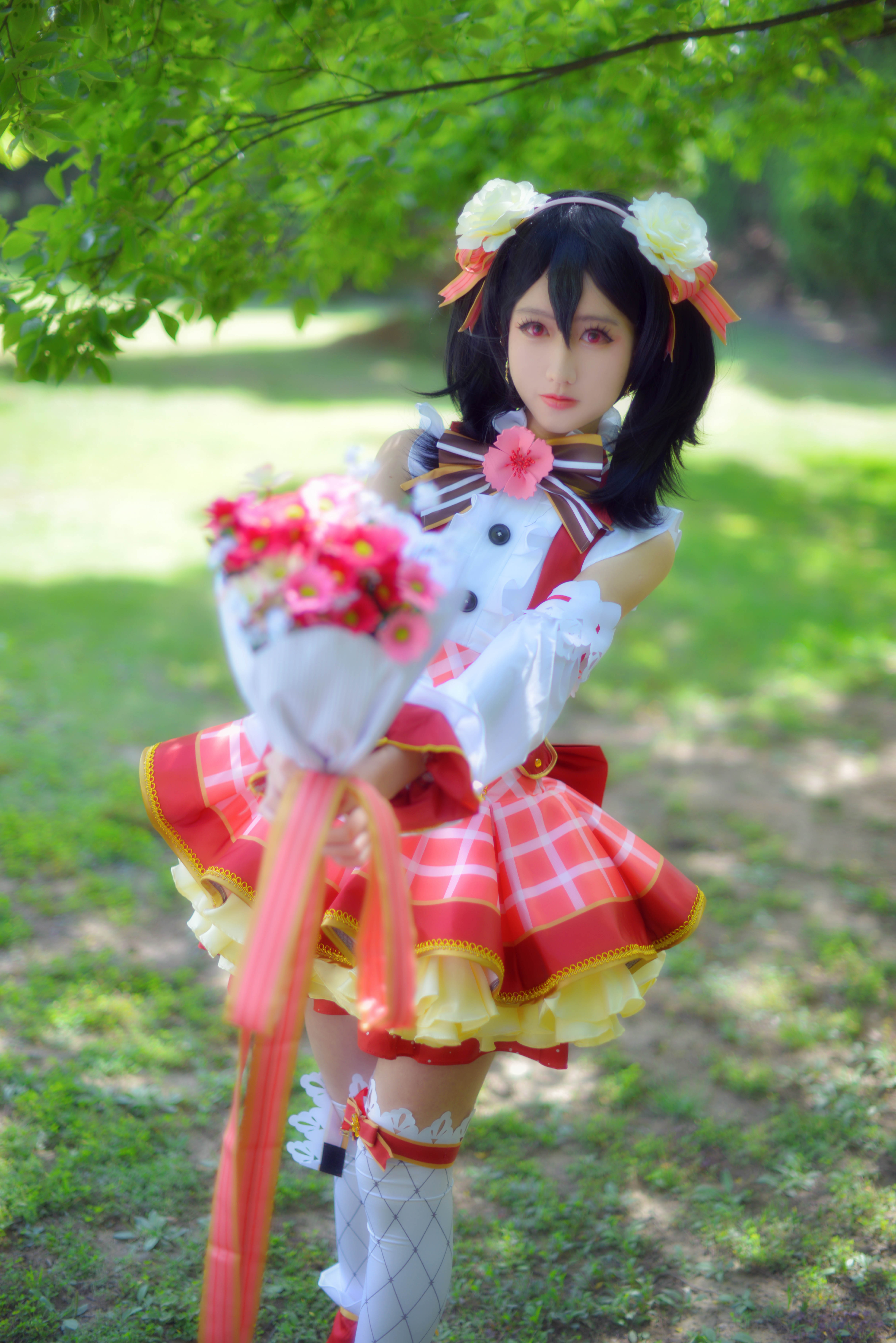 lovelive失泽妮可cosplay，一起妮可妮可妮~-二次元