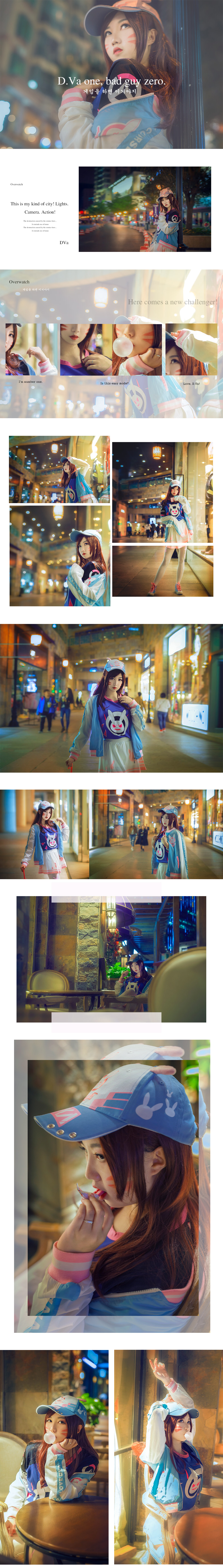 守望先锋 D.va 超人气选手的日常cosplay-二次元