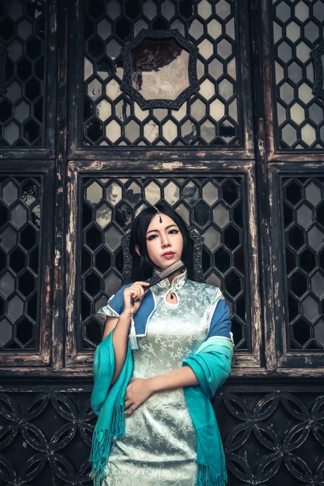 剑侠情缘叁纯阳旗袍cosplay-二次元