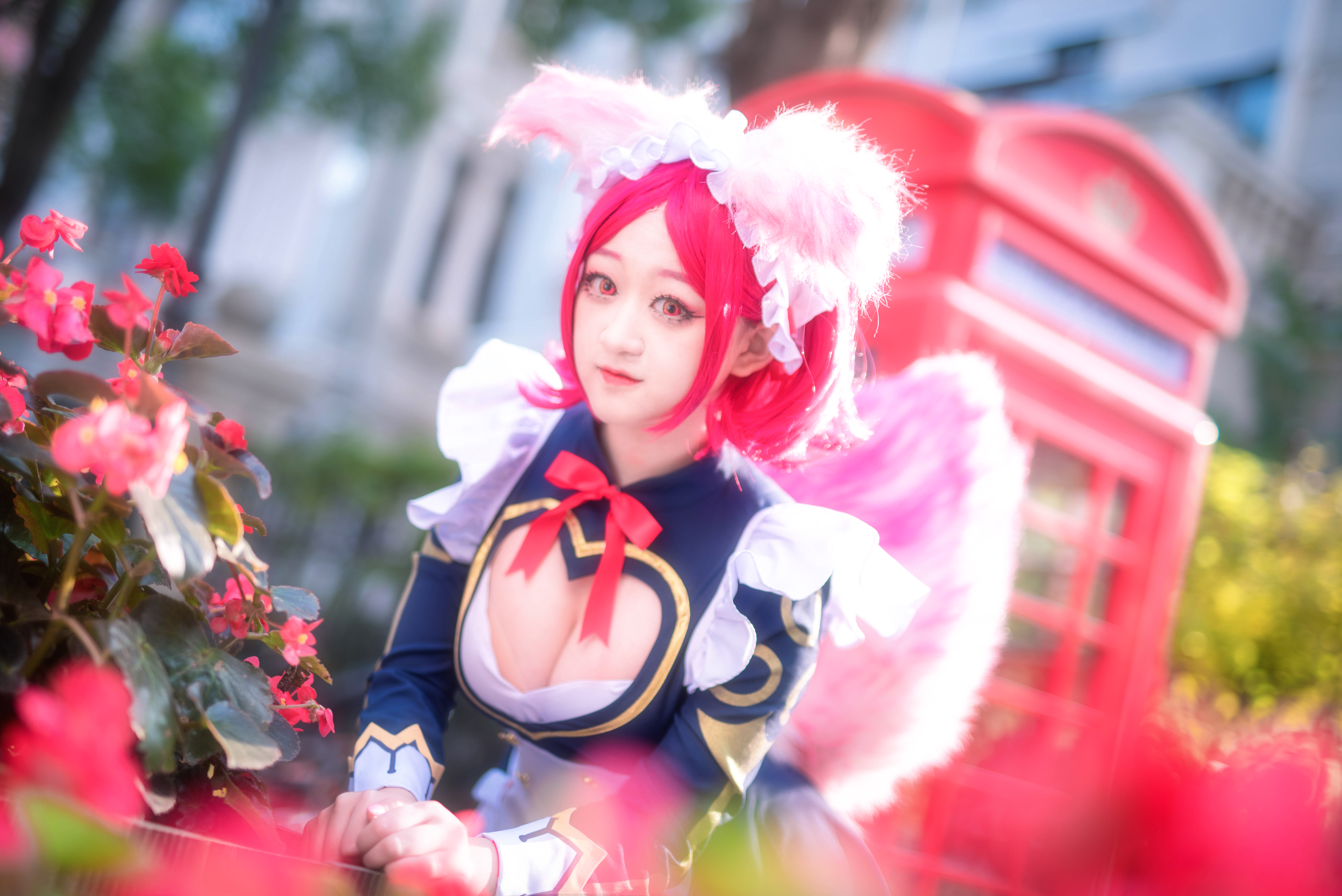 王者荣耀咖啡女仆cosplay-二次元