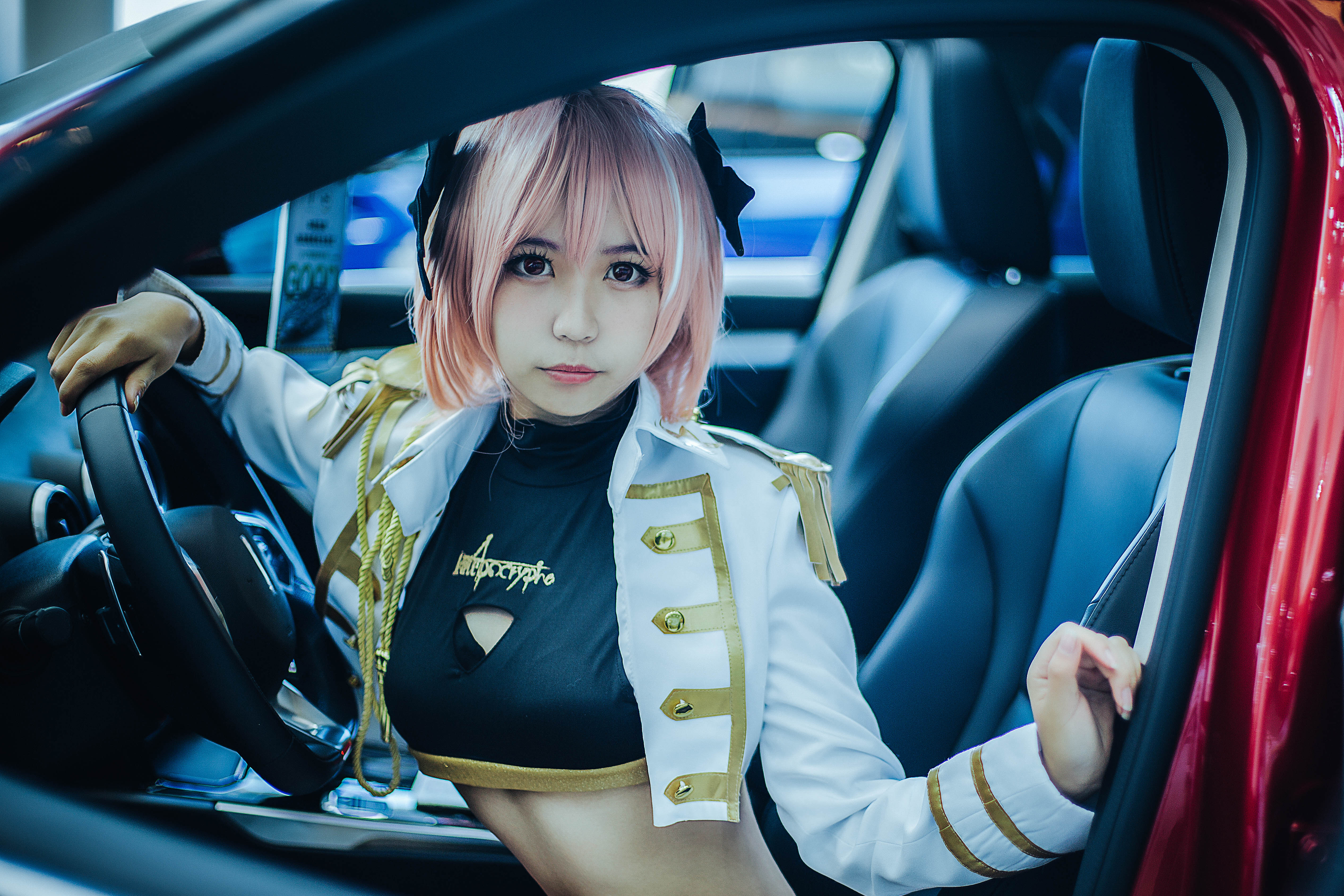 阿福赛车娘cosplay-二次元