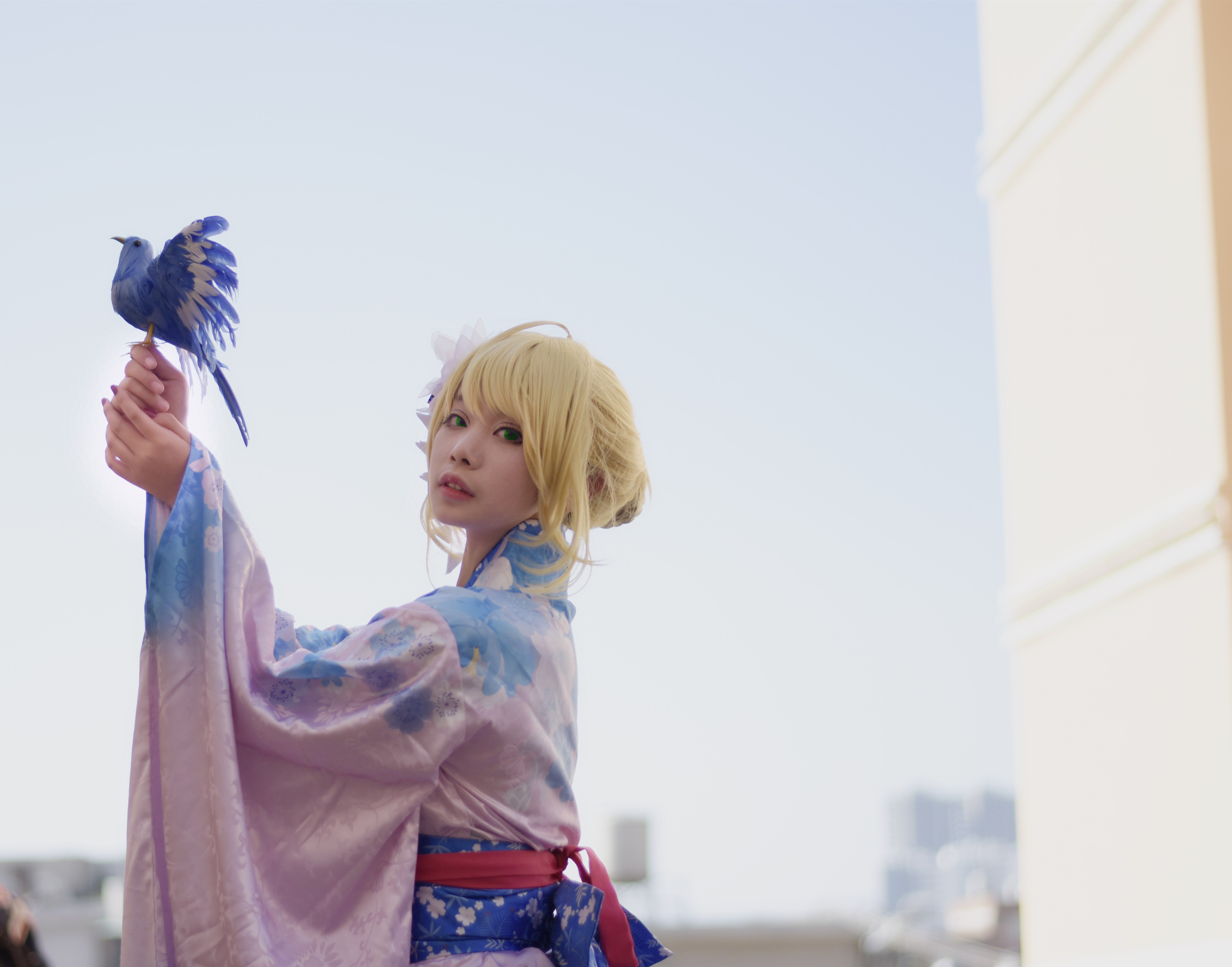 Fate/Zero saber Cosplay-二次元