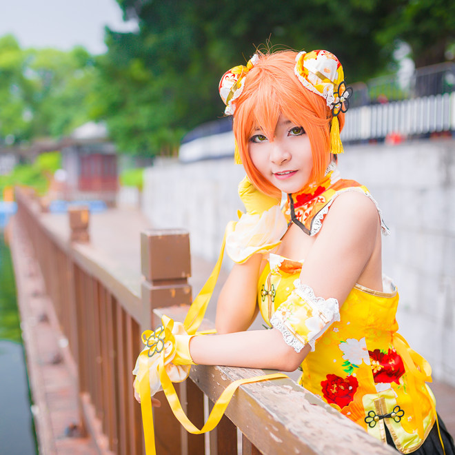 《lovelive！》星空凛旗袍觉醒cosplay