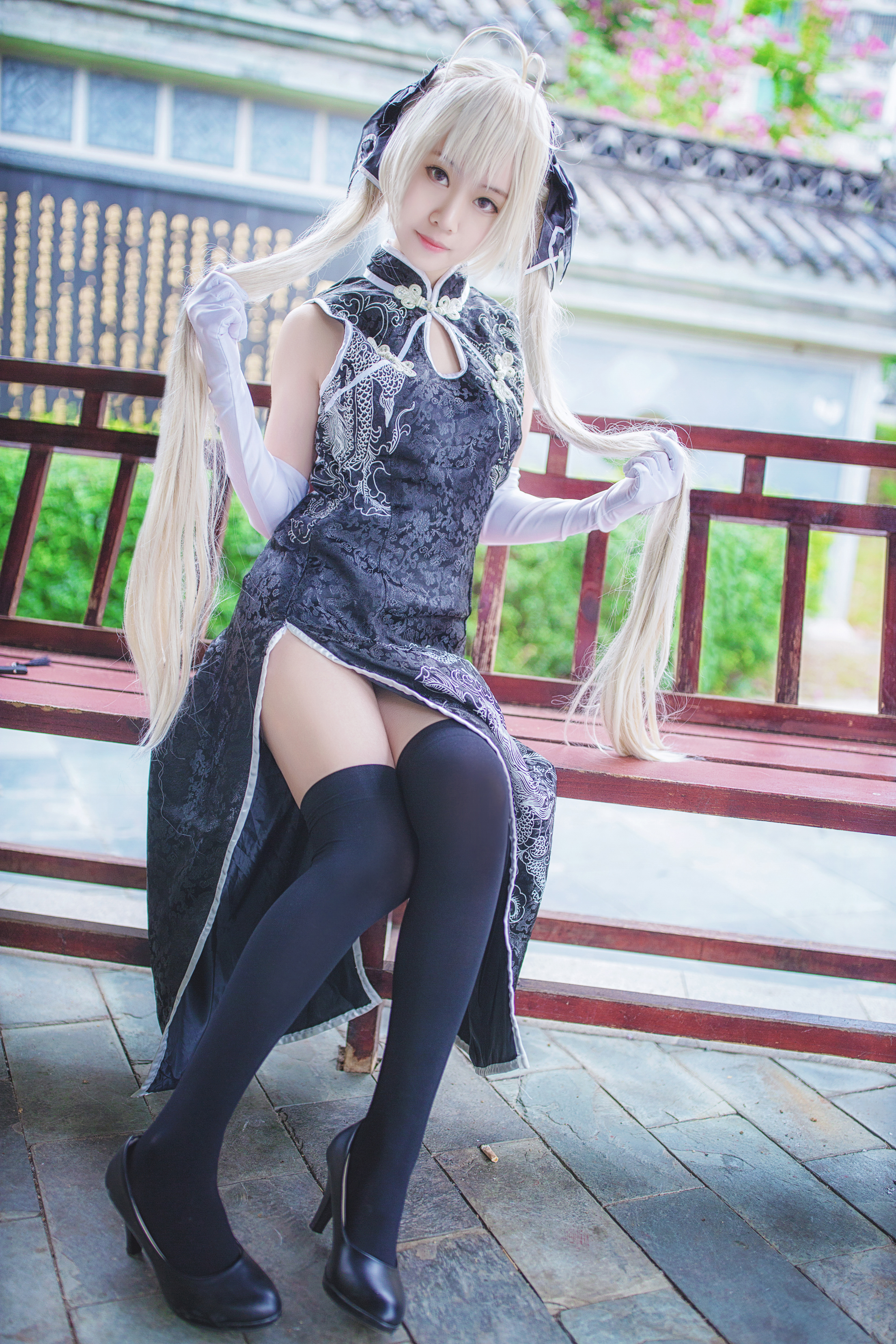 穹妹旗袍cosplay-二次元