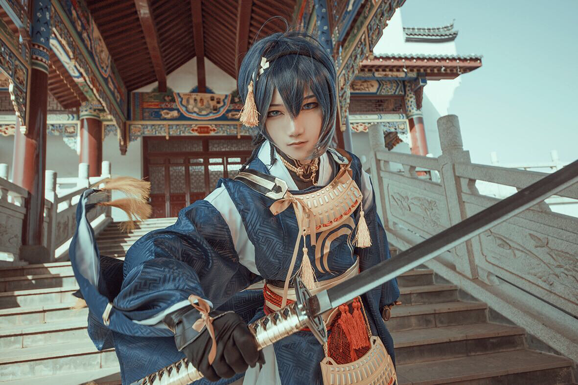 刀剑乱舞  三日月宗近cosplay-二次元