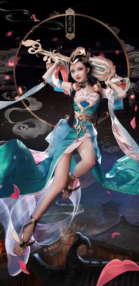 王者荣耀杨玉环cosplay正片-二次元