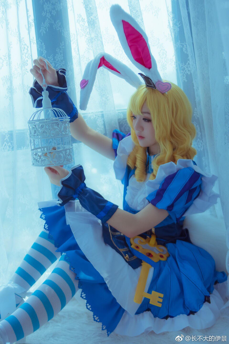 王者荣耀妲己爱丽丝cosplay-二次元