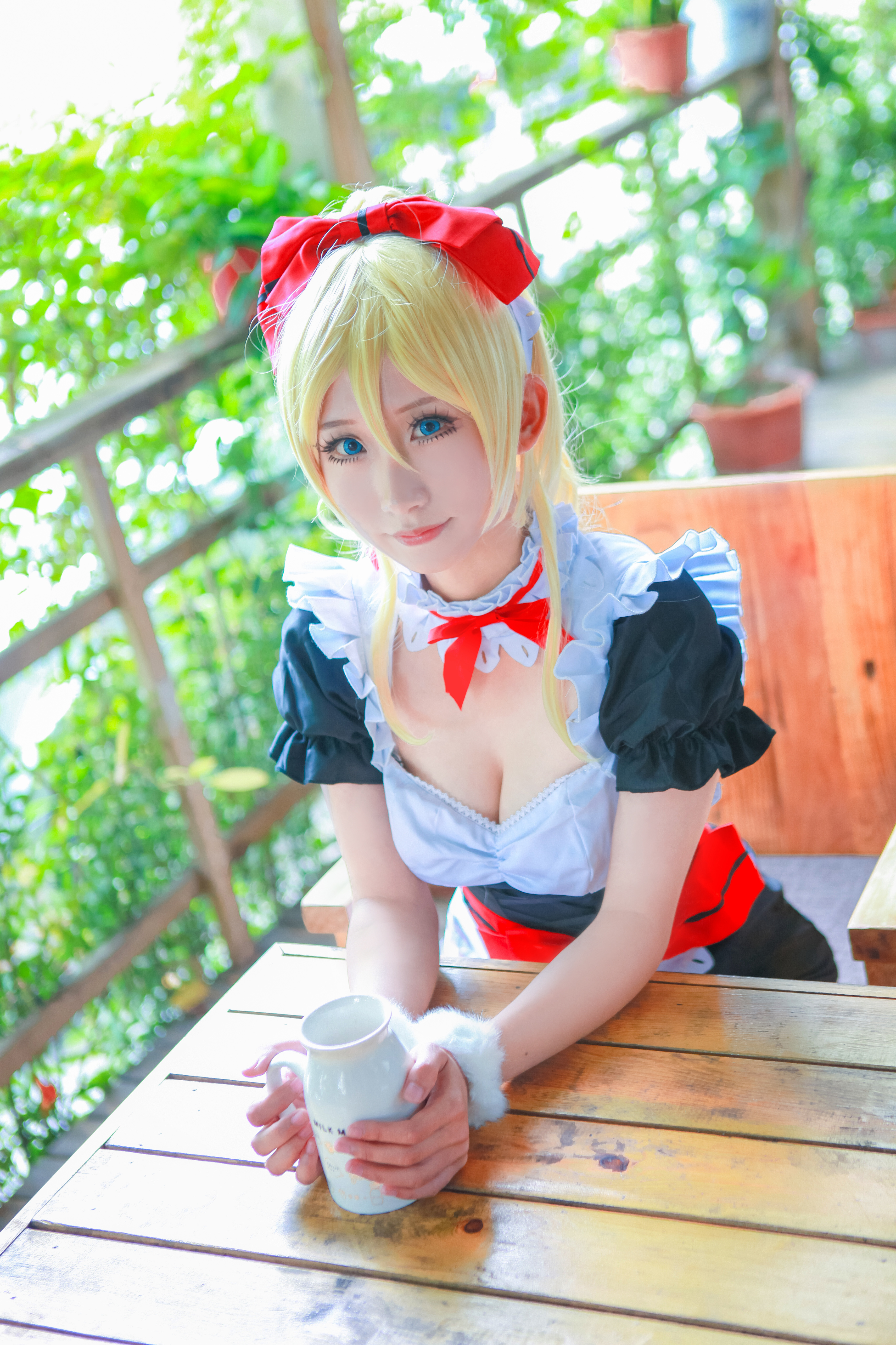 LOVELIVE绘里cosplay 满怀爱意接近中-二次元