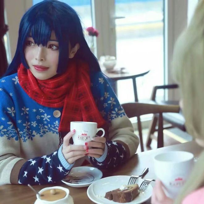 海鸟旧圣诞未觉醒cosplay
