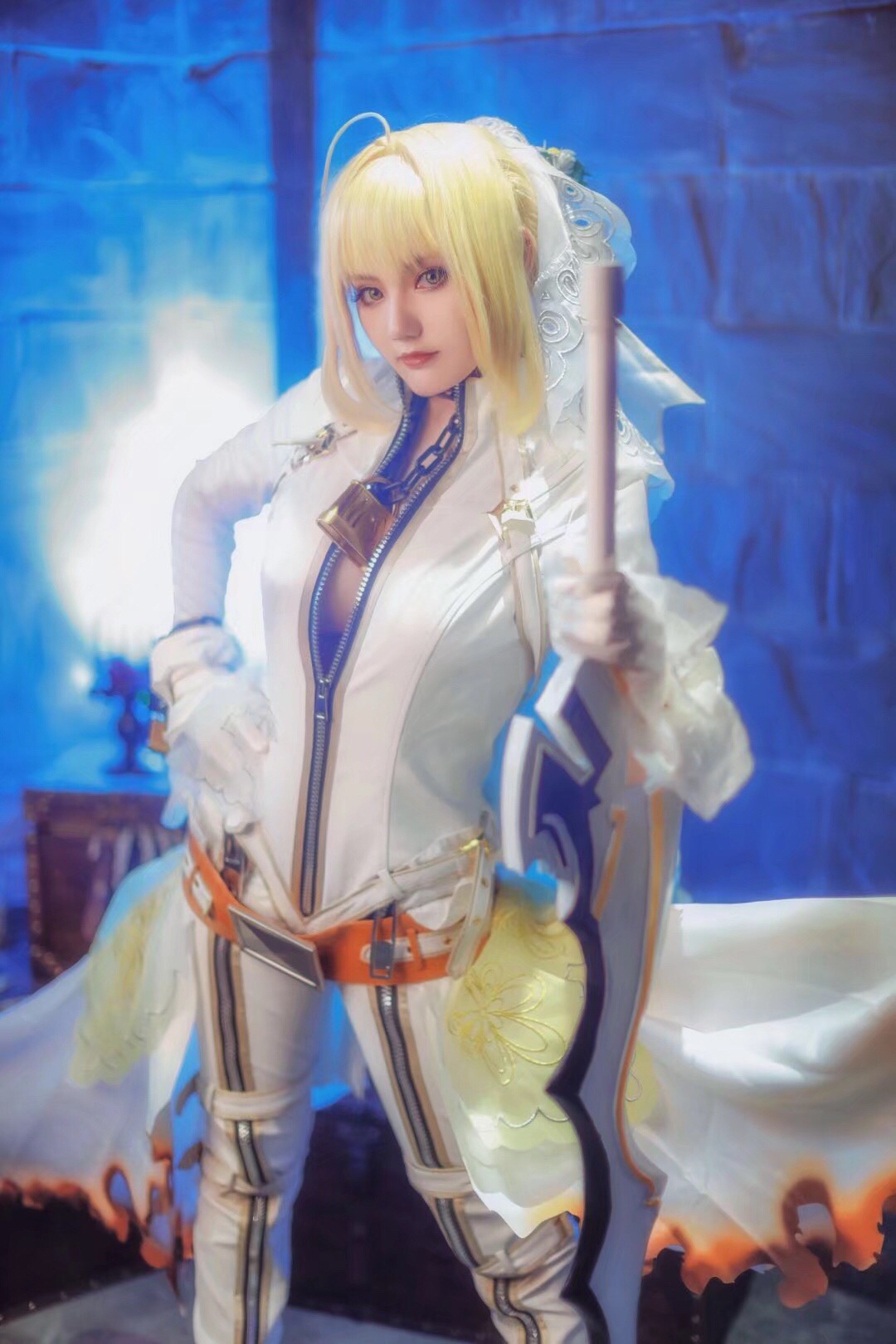 FGO·尼禄 花嫁初始ver  cosplay-二次元