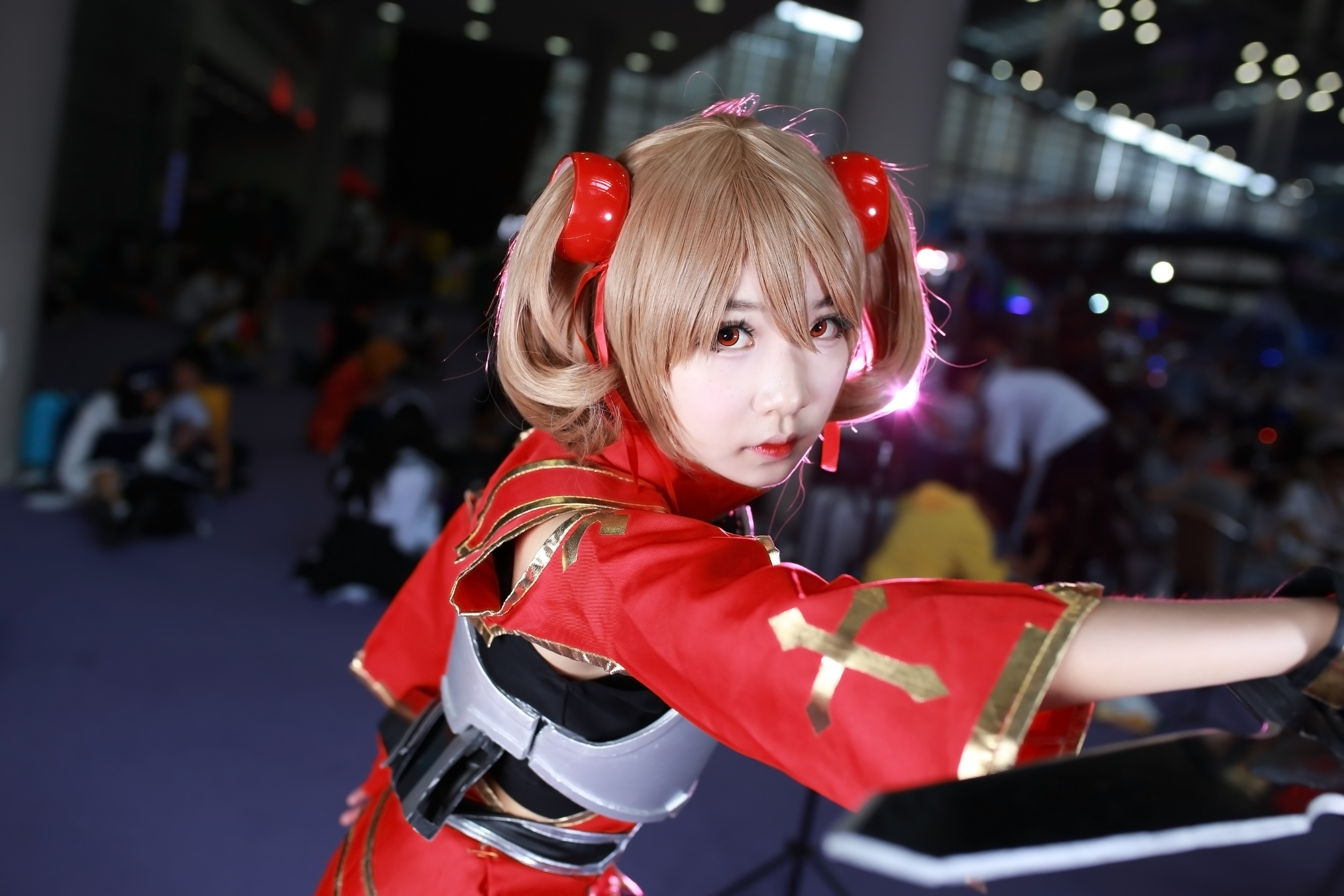 刀剑神域 西莉卡 cosplay-二次元