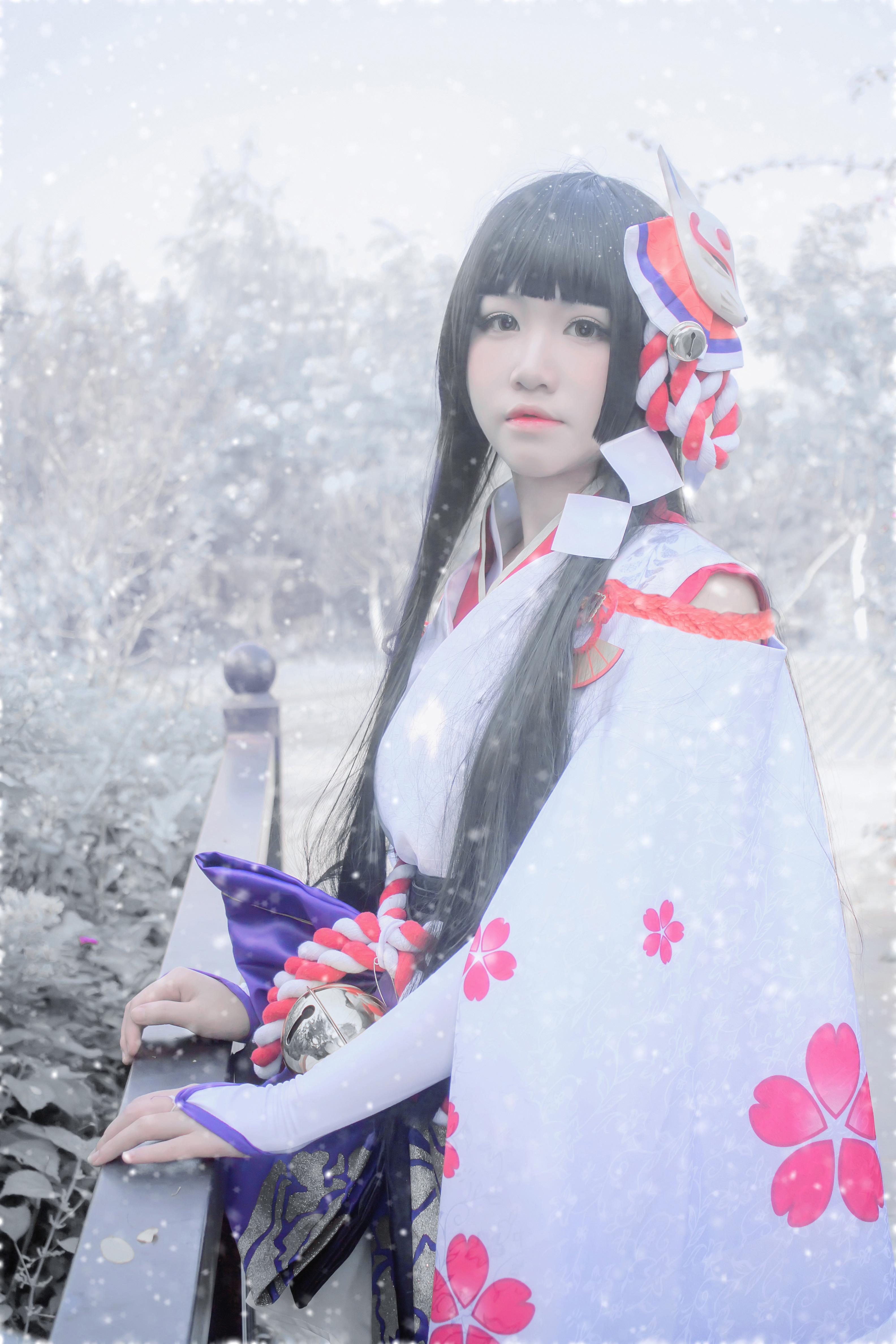 TYA事务所 – 网易阴阳师-雪女-月见之樱cosplay-二次元