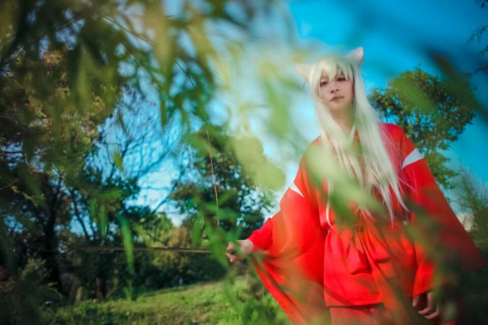 半妖犬夜叉cosplay墨清