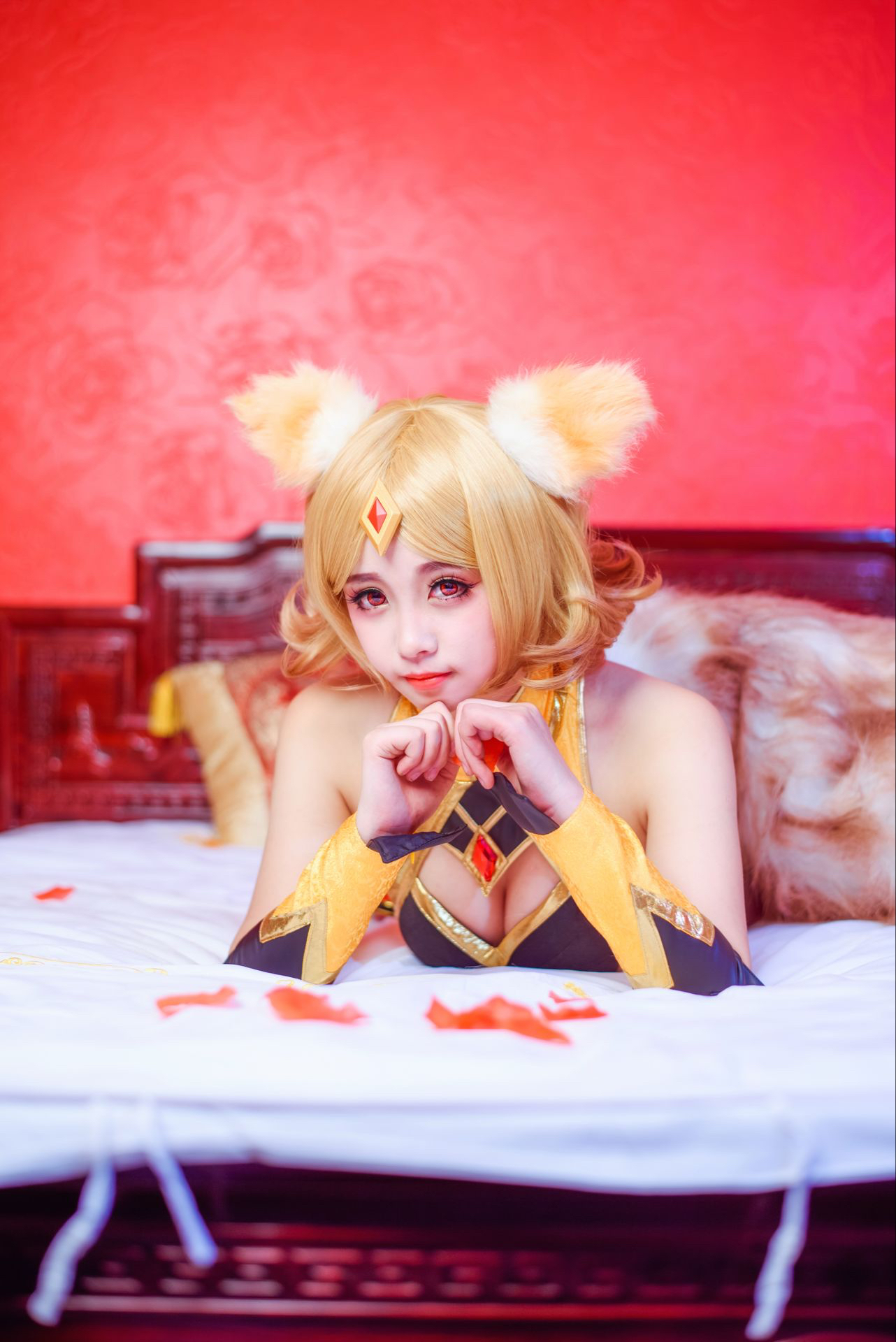 王者荣耀妲己cosplay，我还是很喜欢你-二次元