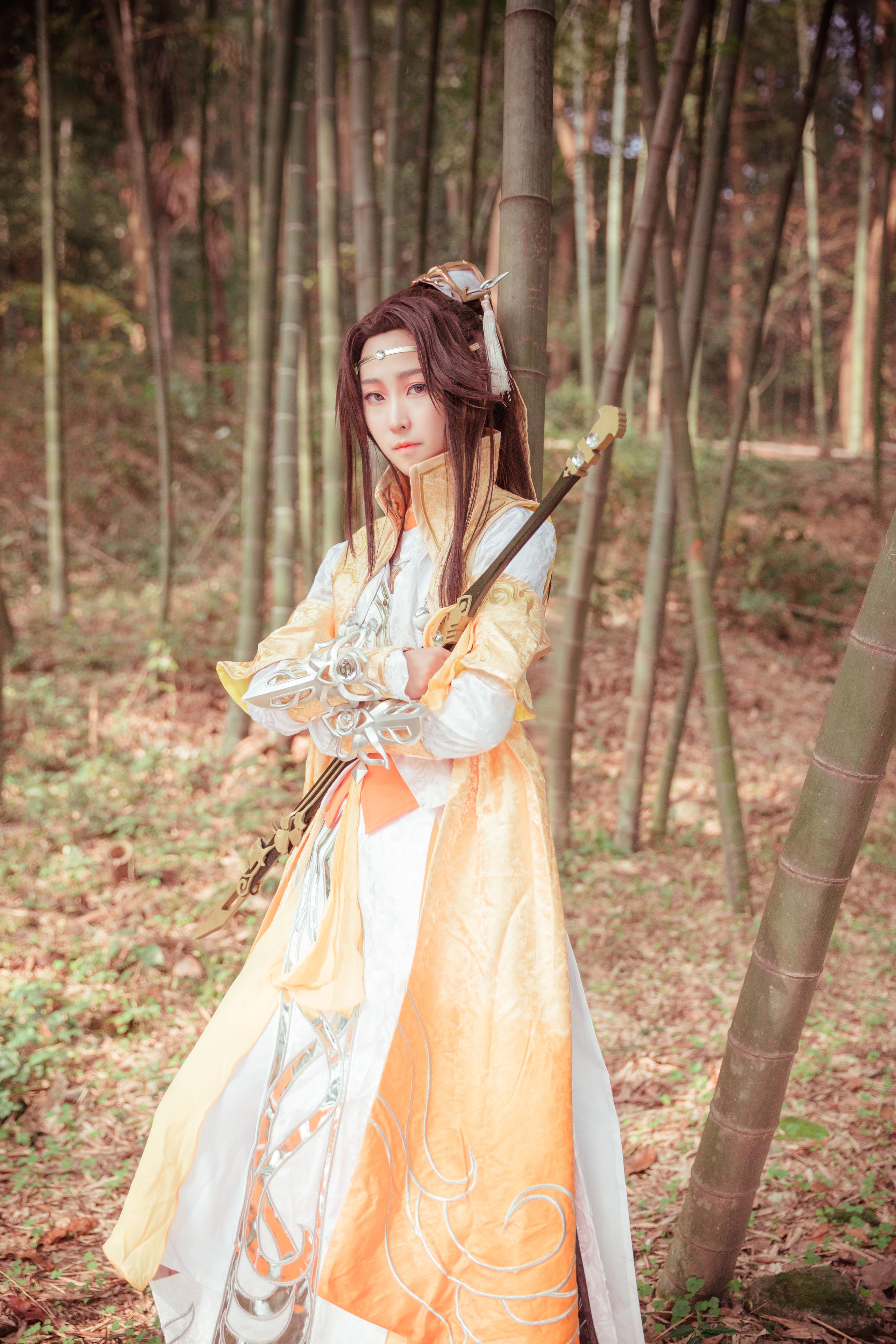 剑侠情缘三雪河叽太cosplay-二次元