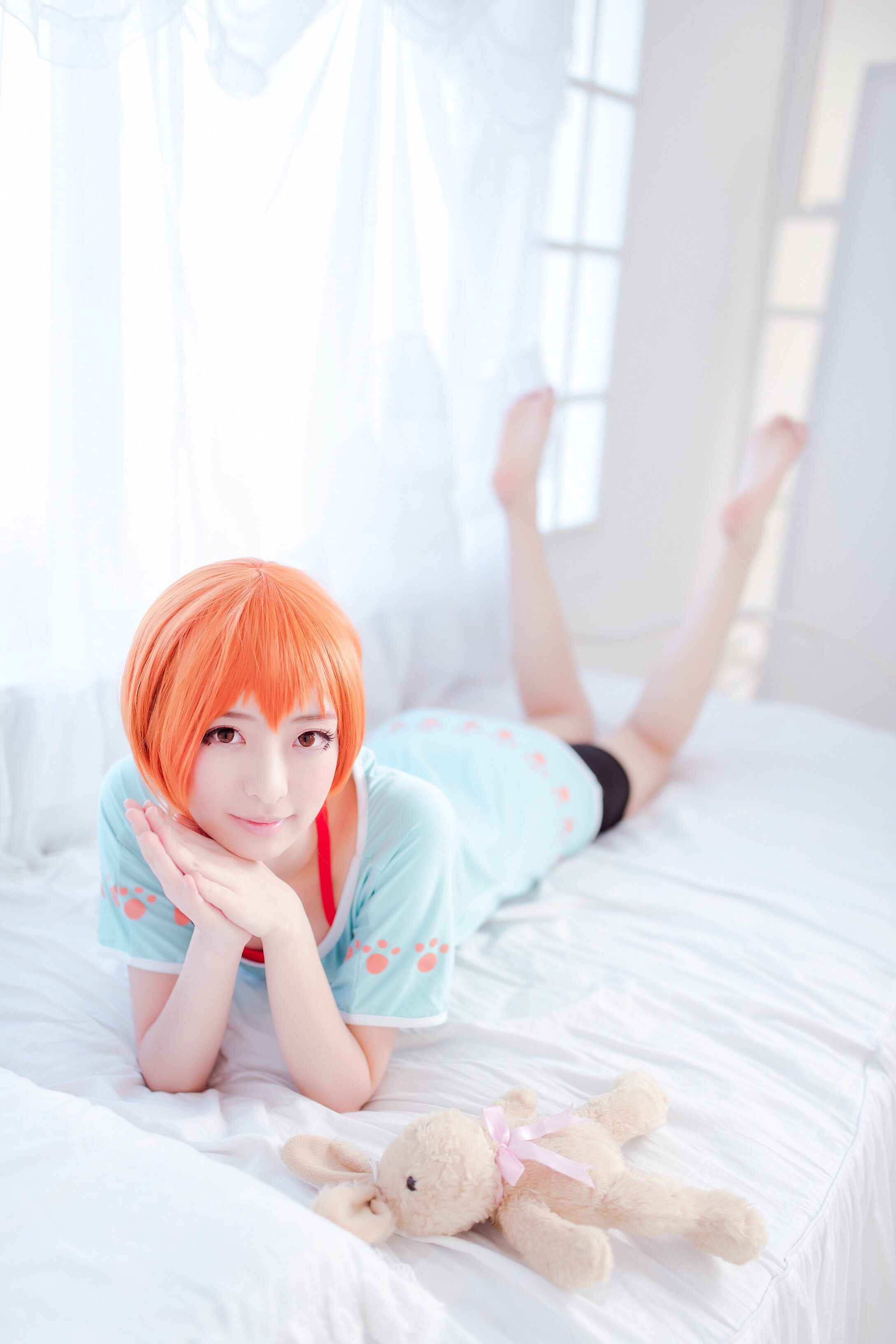 Love live！星空凛cosplay 一只凛喵的日常-二次元