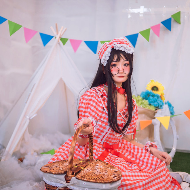 lolita私影，要一起野餐嘛？