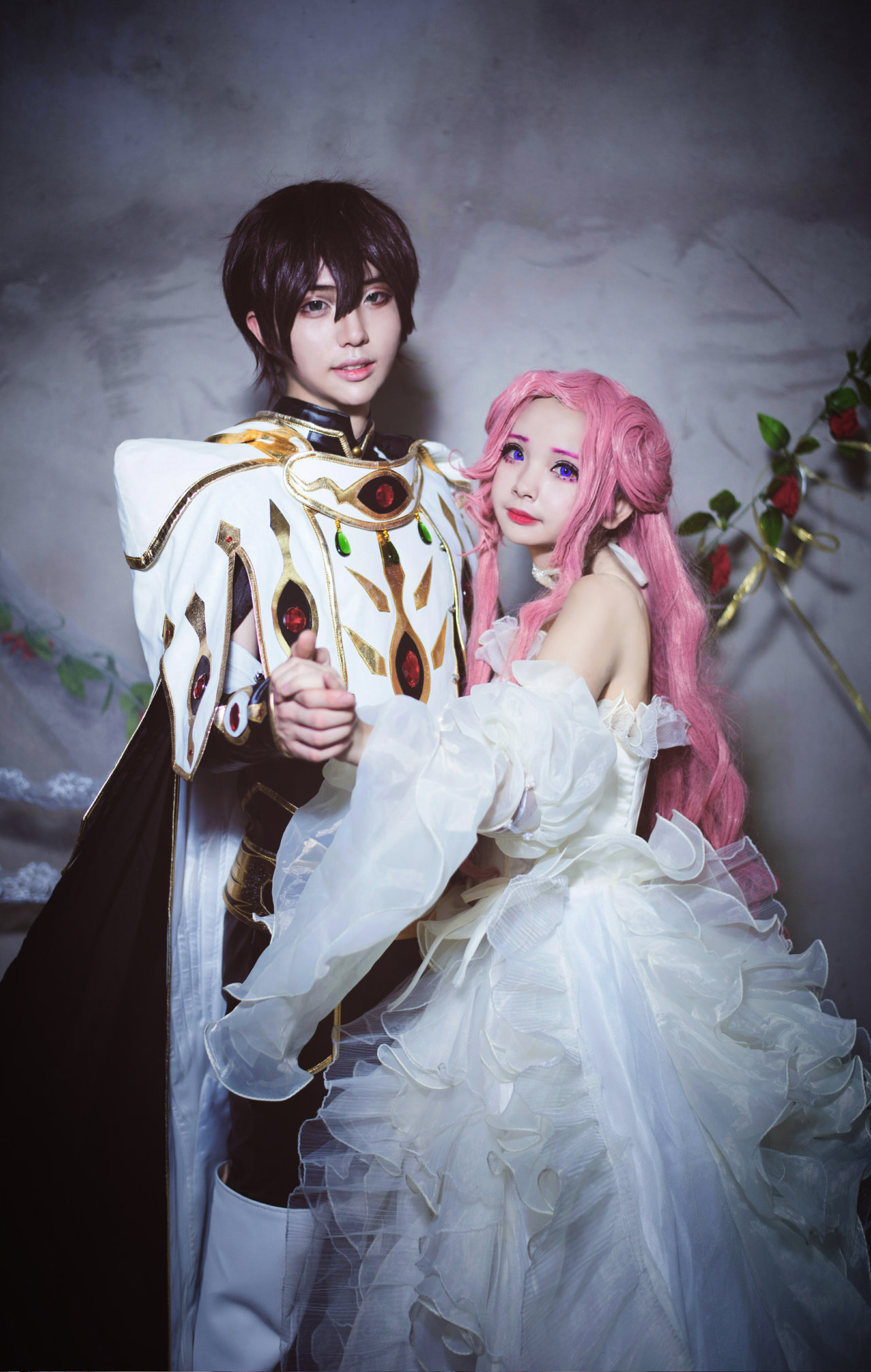 尤菲米娅&朱雀cosplay-二次元