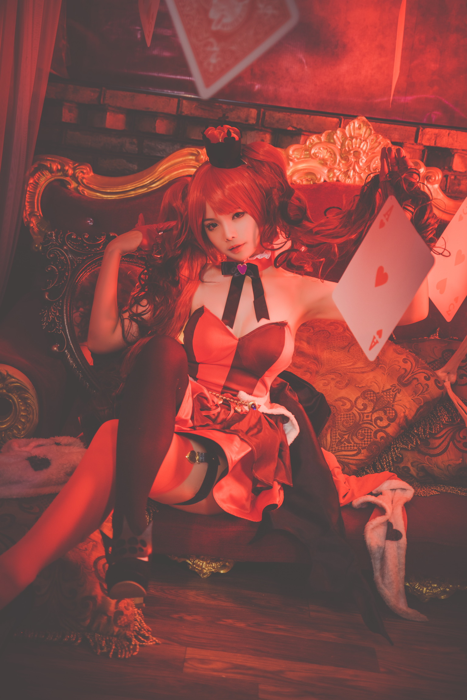 童话another系列红心女王cosplay-二次元