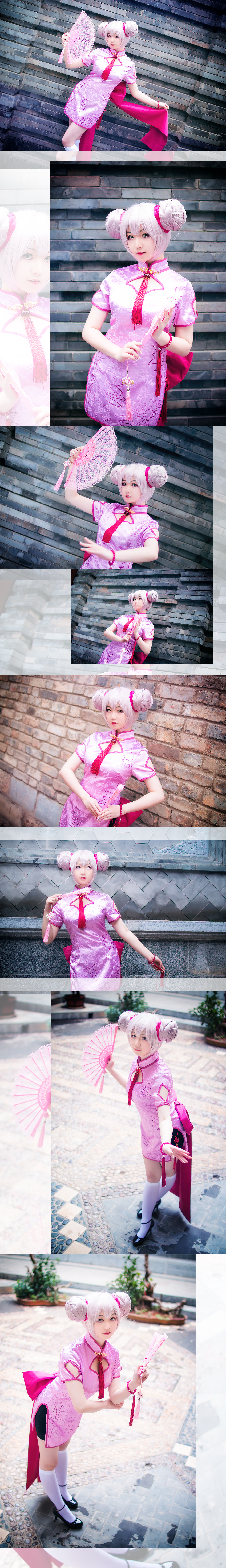 王者荣耀-小乔同人旗袍cosplay-二次元