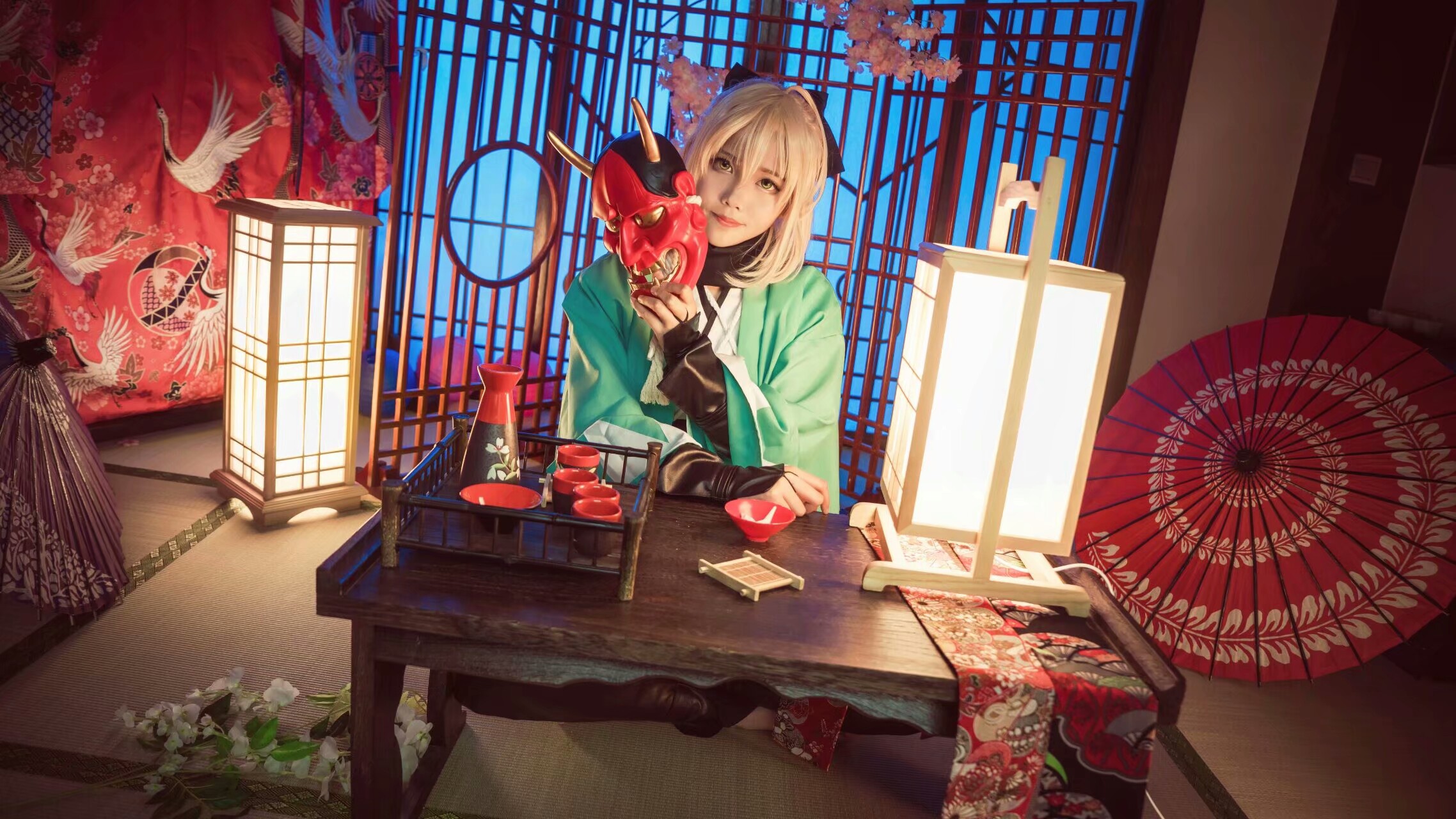 fgo 冲田总司cosplay-二次元