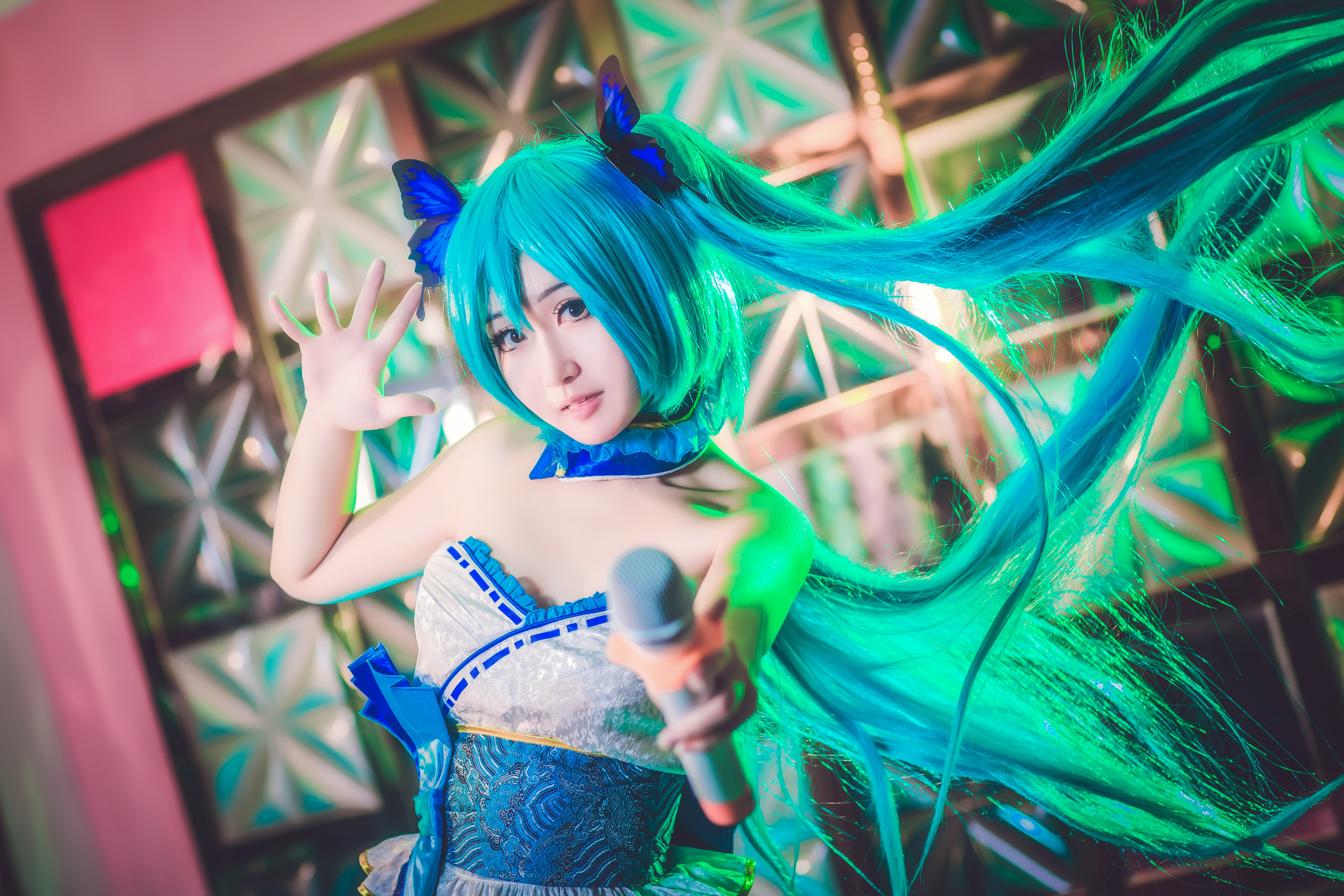 随心所欲初音cosplay-二次元