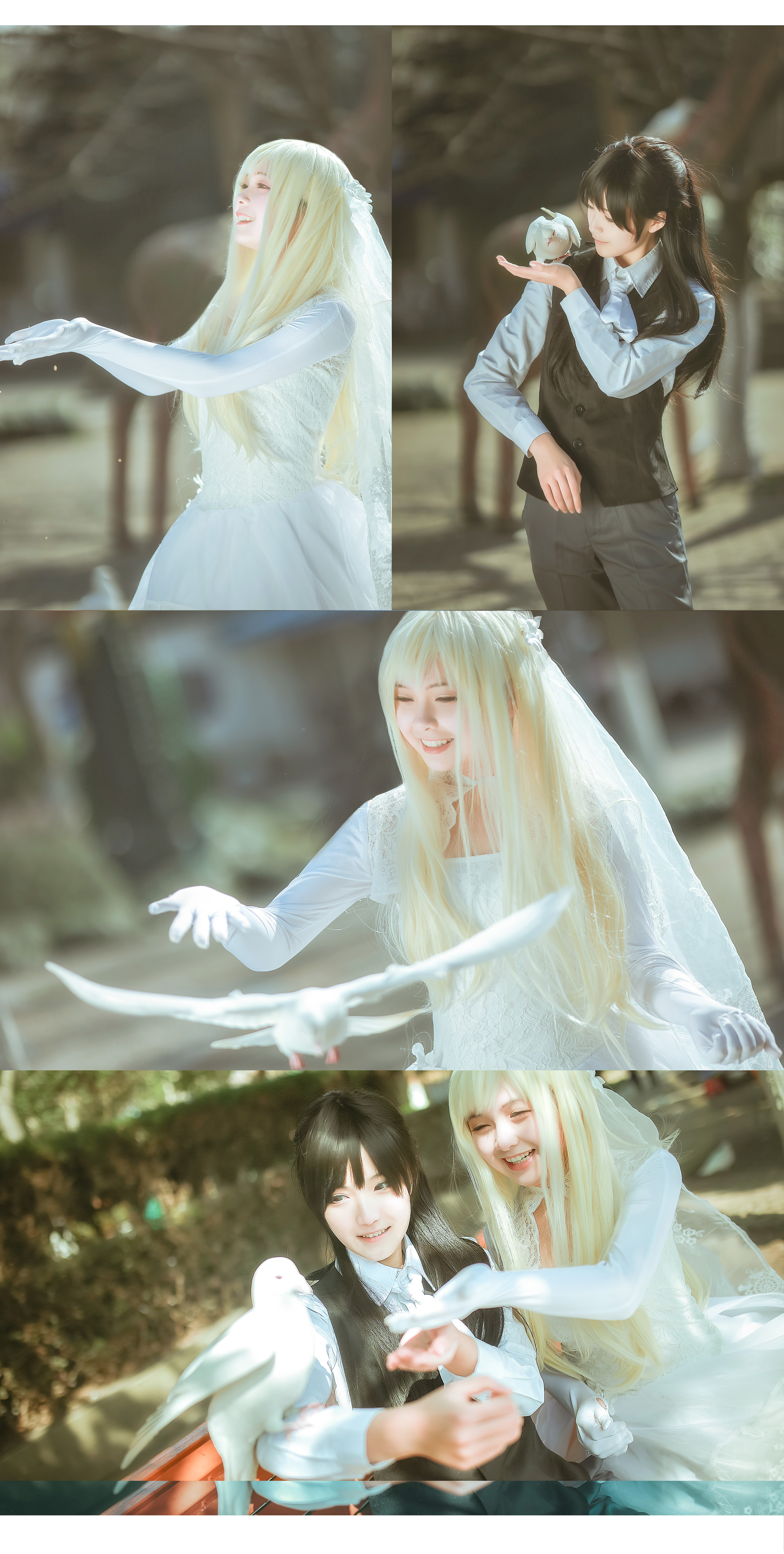 SQ孙璟×秋瞳婚纱Cosplay-二次元