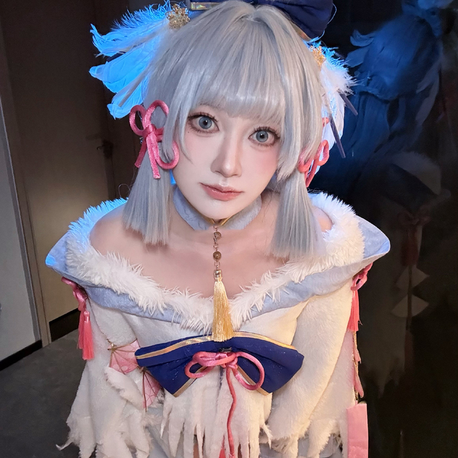 《原神》神里绫华cosplay 