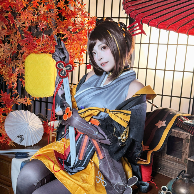 《原神》千织cosplay