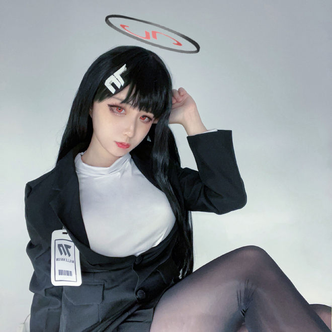 《蔚蓝档案》调月莉音cosplay