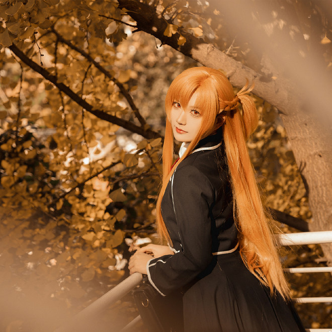 《刀剑神域》亚丝娜cosplay