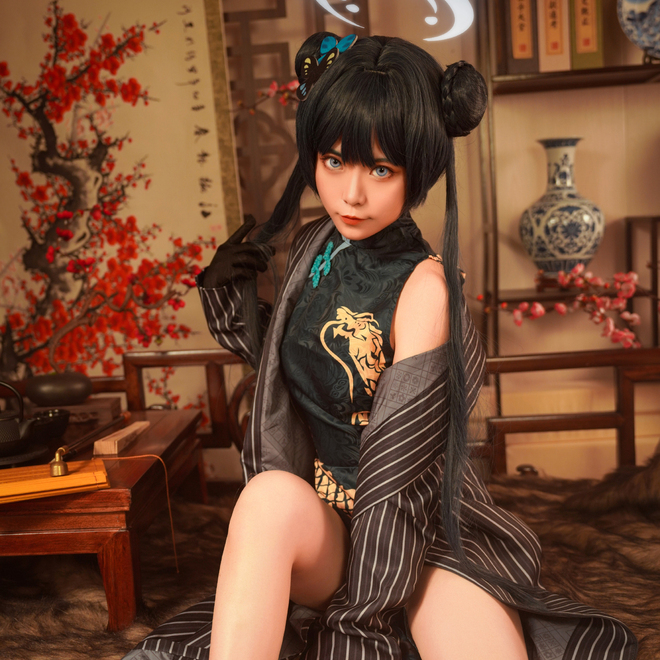 《蔚蓝档案》妃咲cosplay