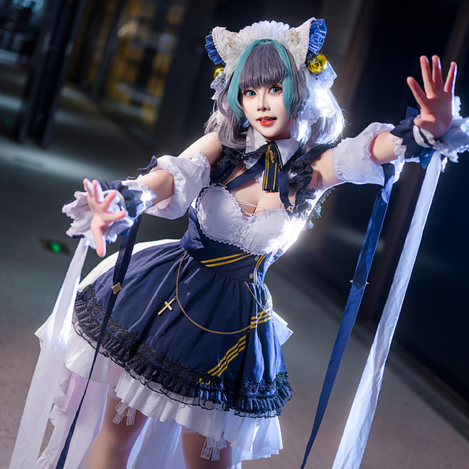 《碧蓝航线》柴郡cosplay