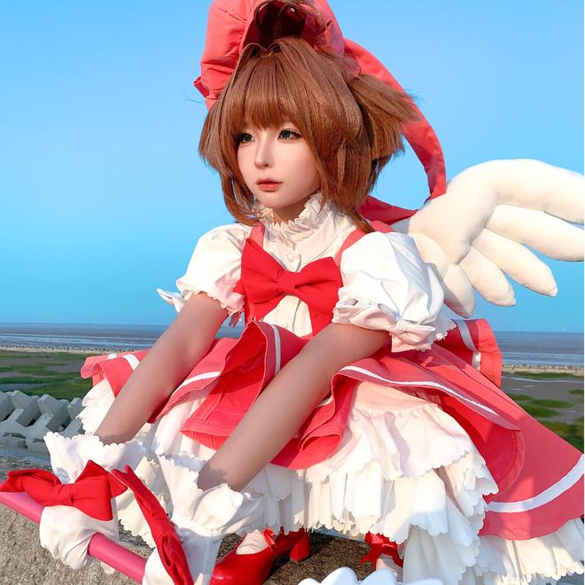 《魔卡少女樱》木之本樱cosplay