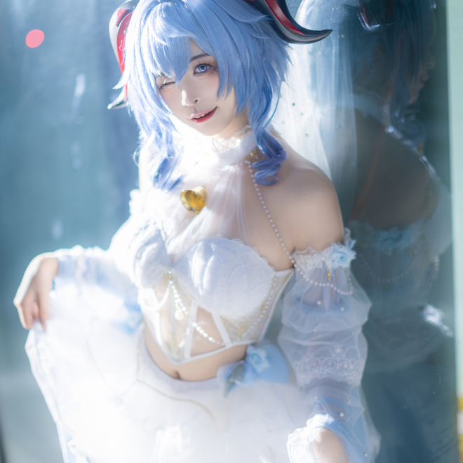 《原神》 椰羊花嫁cosplay